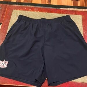 Nike Dark Blue Men's Athletic Shorts